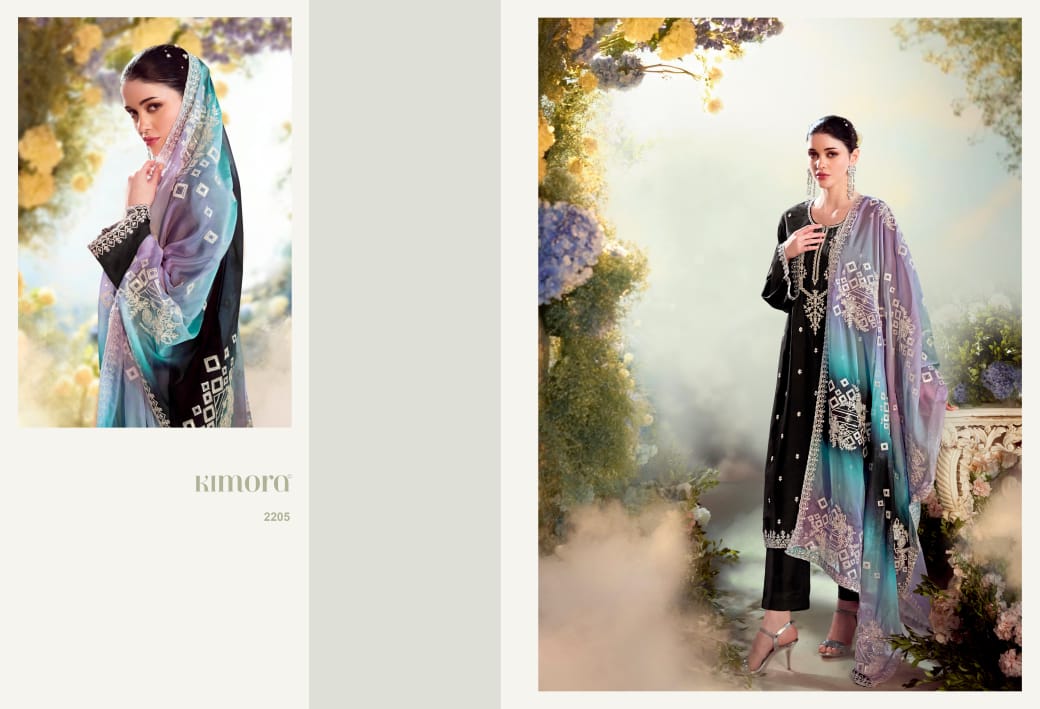 Dastoor By Kimora Heer Modal Embroidery Salwar Suits Wholesale Price In Surat
